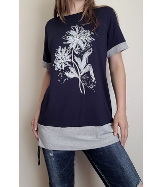 Nauja palaidinė su gėlė 48d - 50d - 52d